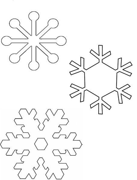 Снежинка рисунок
