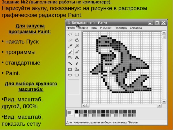 Кодирование растровых изображений