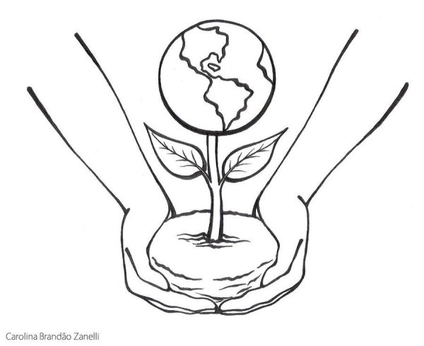 Картина контрастные цвета