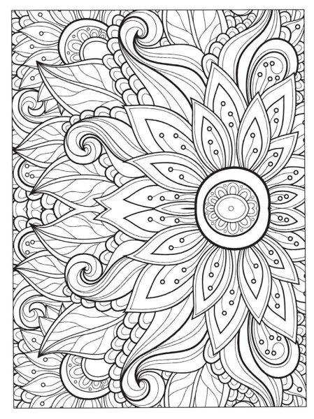 Узоры для раскрашивания