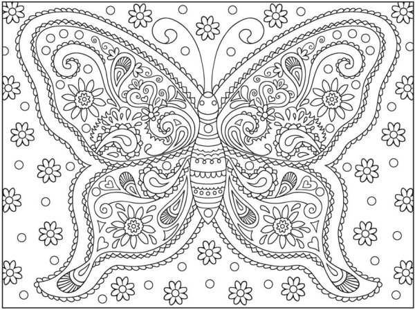 Орнаменты. Раскраска