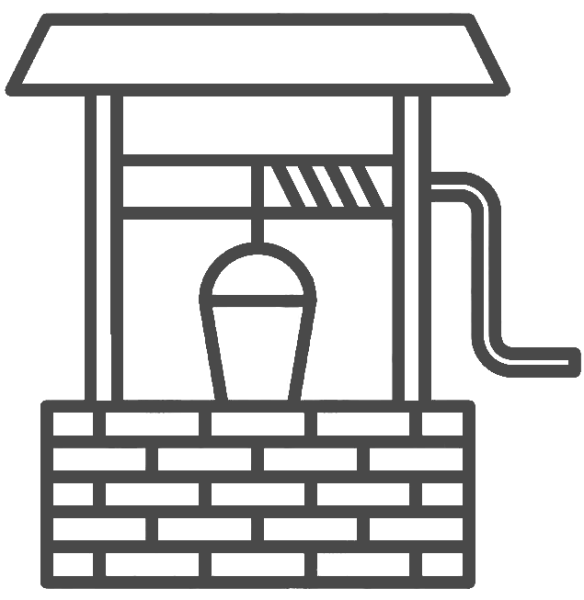 Колодец раскраска