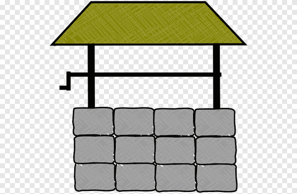 Колодец раскраска