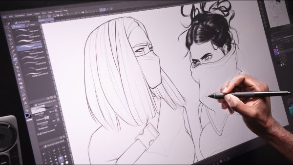 Рисование в прокреате