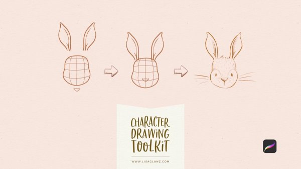 Простые рисунки в прокриэйт