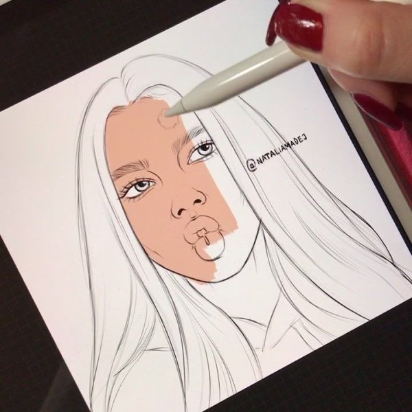 Рисунки в Procreate для начинающих