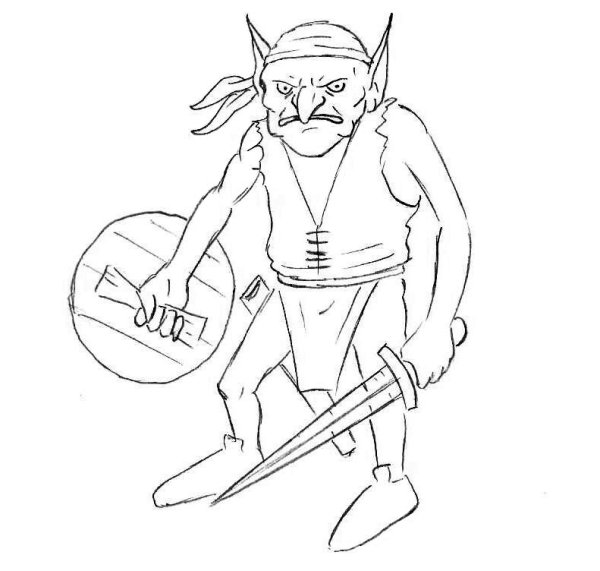 Гоблин рисунок