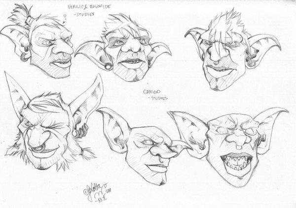 Стикеры зелёный Гоблин