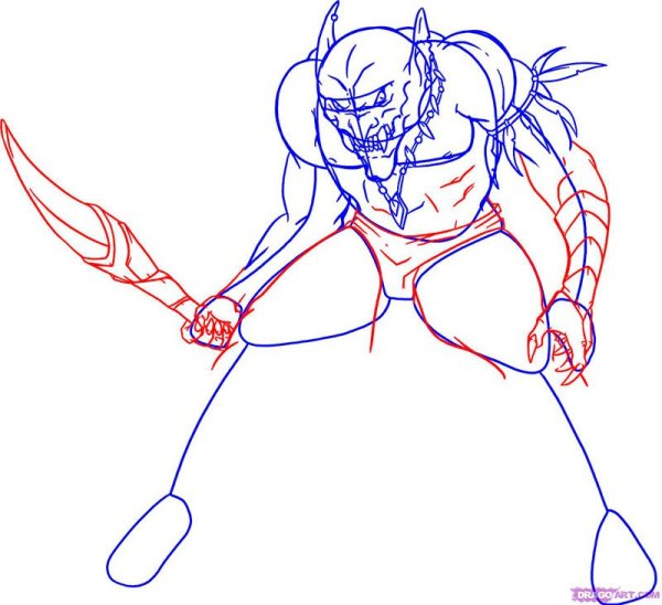 Гоблин эскиз