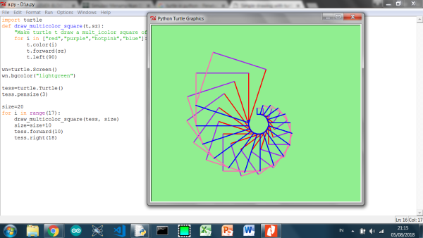 Черепашка питон коды
