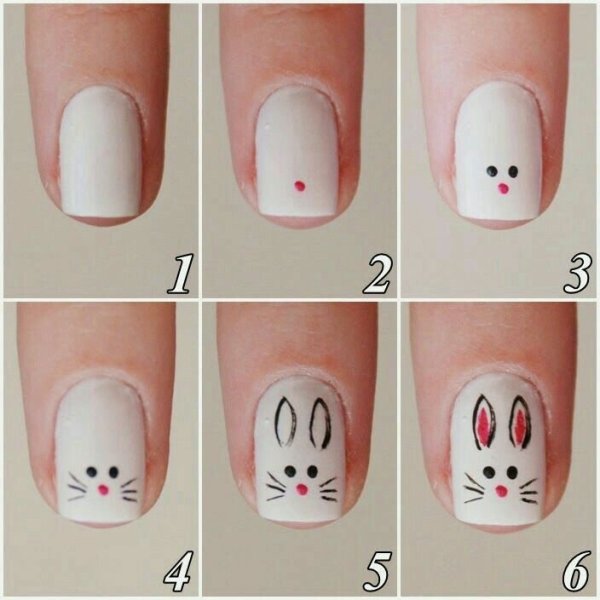 Маникюр схемы рисунков