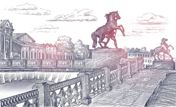 Рисунок памятника Салавата Юлаева