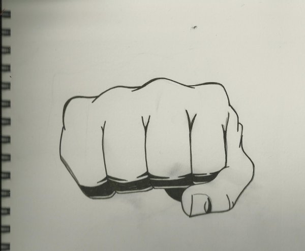 Кулак для рисования