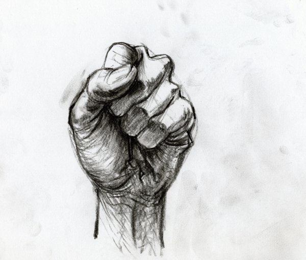 Кулак набросок