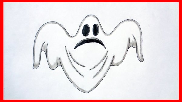 Маска крик эскиз