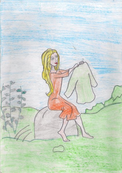 Эпизод к сказке Дикие лебеди