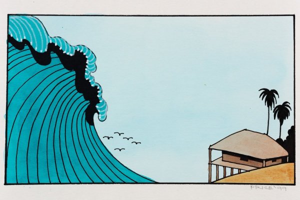 ЦУНАМИ карандашом