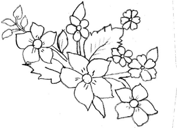 Вышивка гладью схемы для начинающих