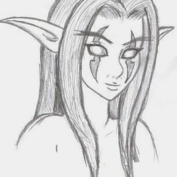 Эльфийки для рисования