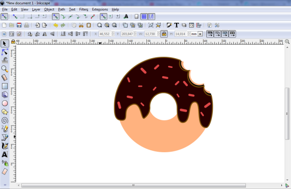 Inkscape рисование