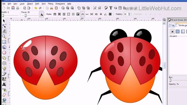Inkscape рисование