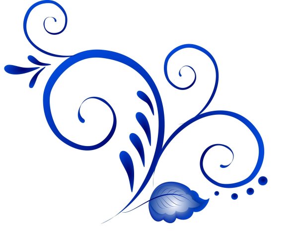 Узоры Гжель для детей