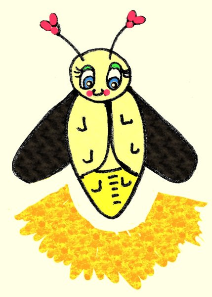 Лёгкие рисунки светлячка