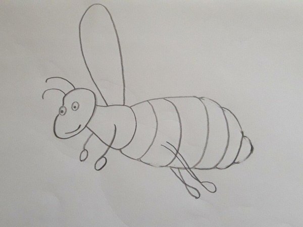 Светлячок рисование