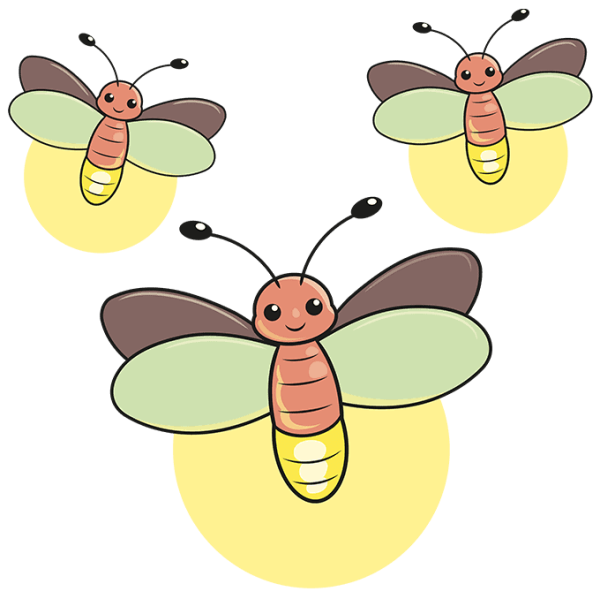 Светлячок раскраска