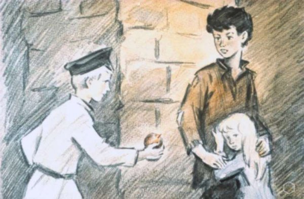 Чук и Гек иллюстрации и рисунки к рассказу