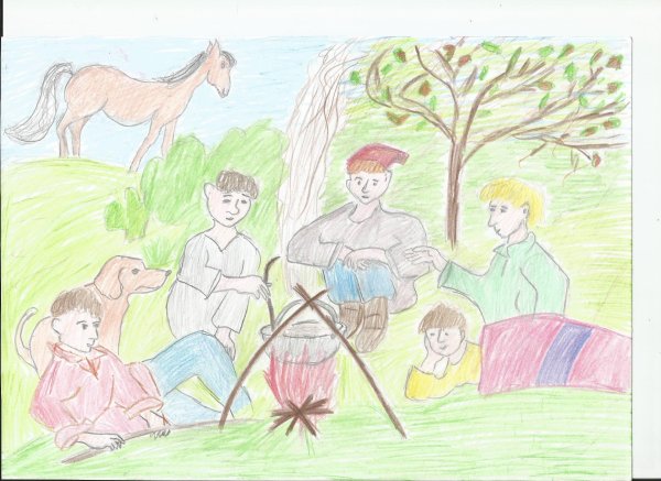 Иллюстрацию к повести л. н. Толстого «детство»