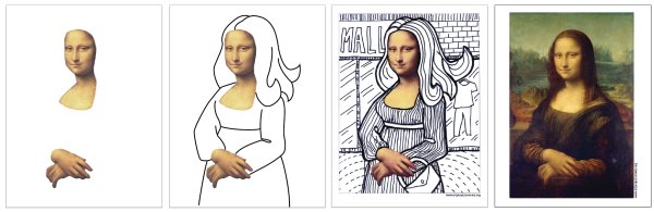 Мона Лиза рисунок поэтапно