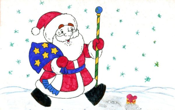 Новогодние рисунки