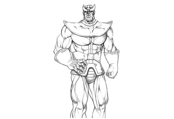 Танос скетч