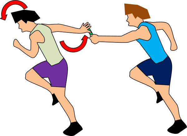 Эстафета прикольные картинки