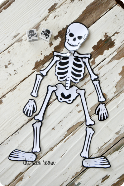 Скелетики для Хэллоуина