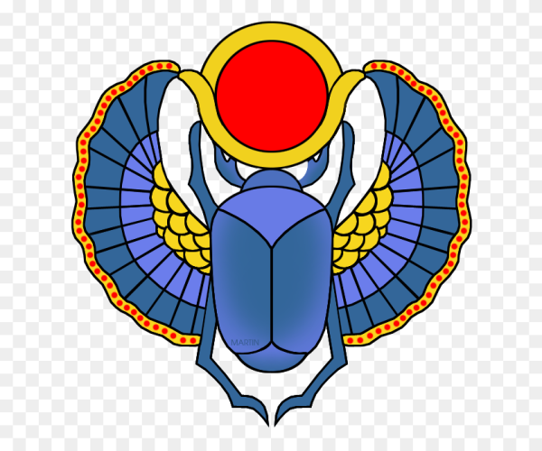 Египетский Жук скарабей