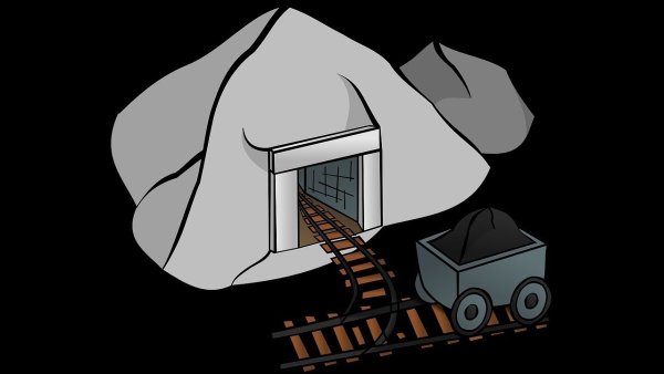 Шахта рисунок