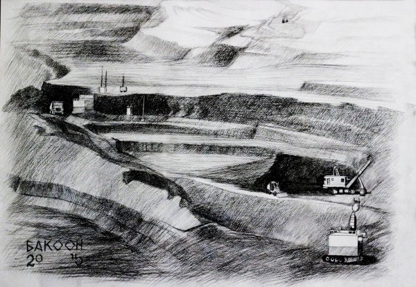 Шахтер профессия иллюстрация