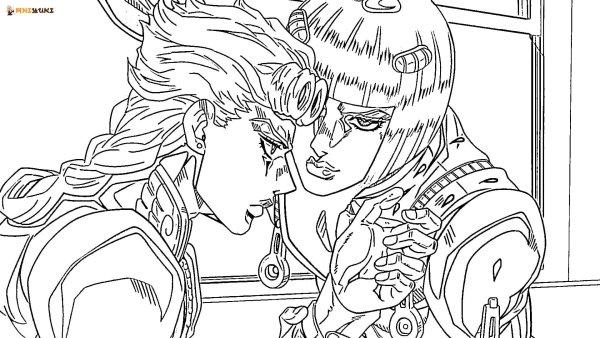 Джо Джо рисунки Джорно