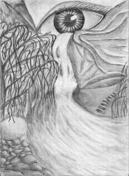 Рисунки карандашом фантастика