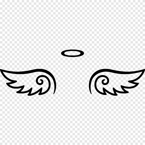 Крылья шаблон