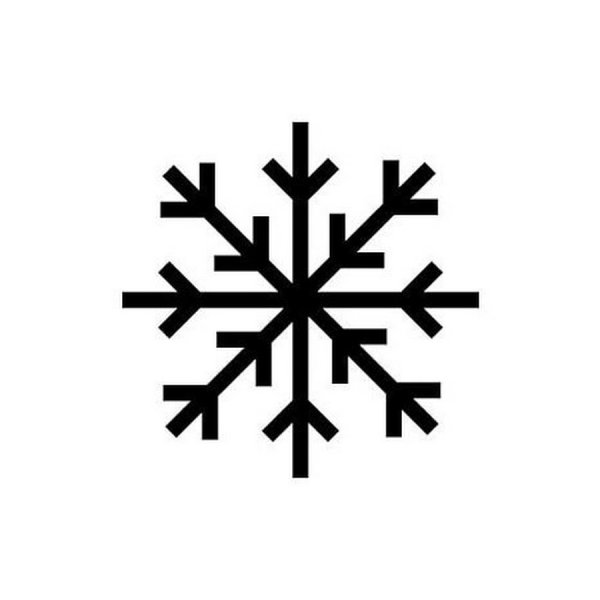 Схематичная Снежинка