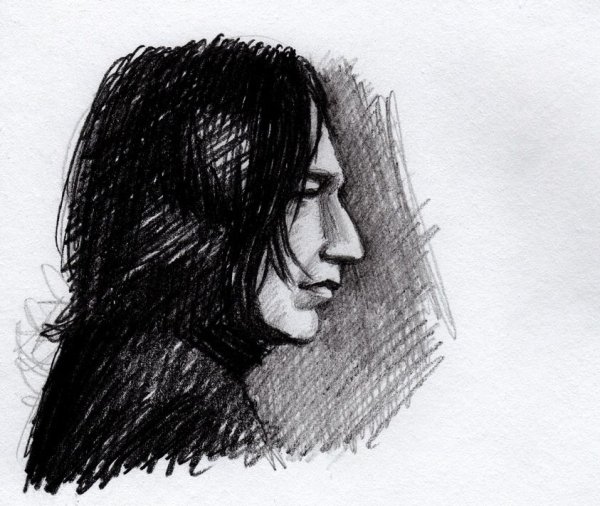 Северус Снейп зарисовки