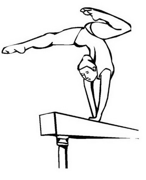 Акробатика рисунки