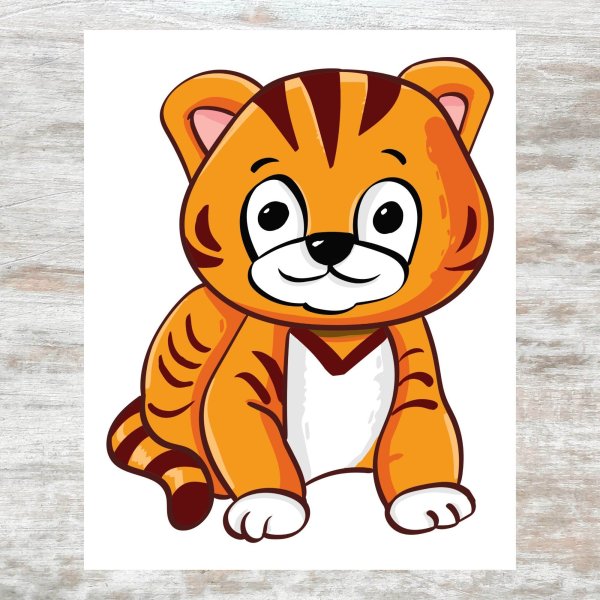 Как нарисовать тигра