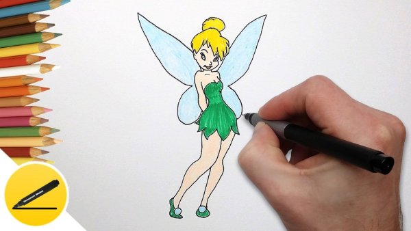 Раскраска. Феи