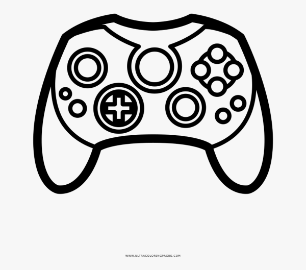 Раскраска приставка Xbox 360