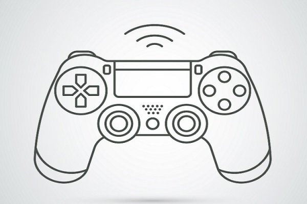 Джойстик пс4 вектор