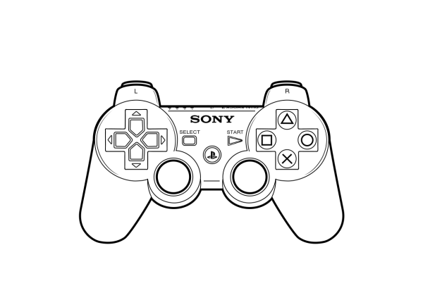 Ps4 Controller чертеж